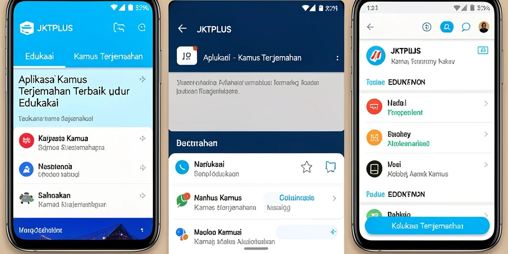 Antarmuka JKTPLUS yang user-friendly dan mudah digunakan.