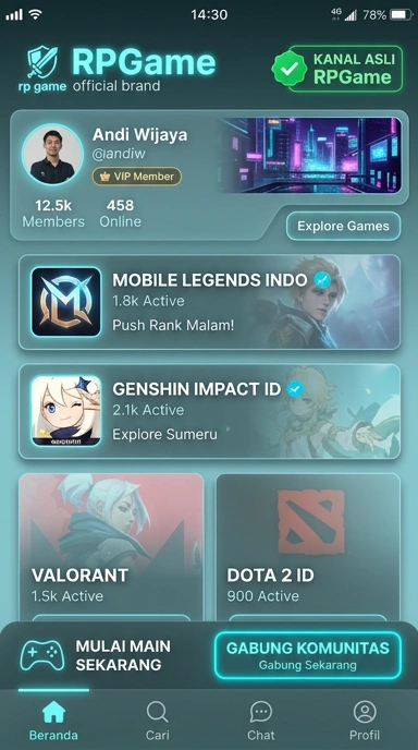 Kanal Resmi rpgame untuk Pengguna Android Indonesia